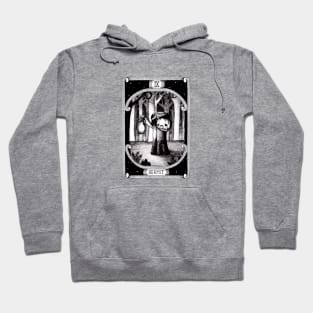 The Hermit tarot card Hoodie